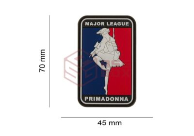 JTG Major League Primadonna Rubber Patch Multicolor - obrazek 5