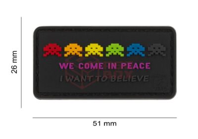 JTG Alien Invasion Rubber Patch Multicolor - obrazek 5