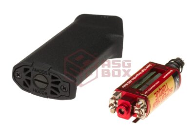 Ares Super High Torque Slim Motor + Amoeba Slim Pistol Grip Black - obrazek 3