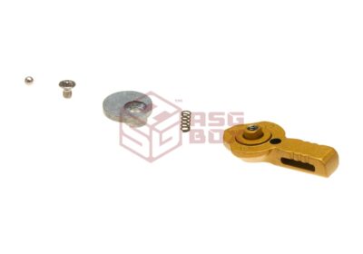 APS Phantom Long Throw AEG Safety Selector Gold - obrazek 3