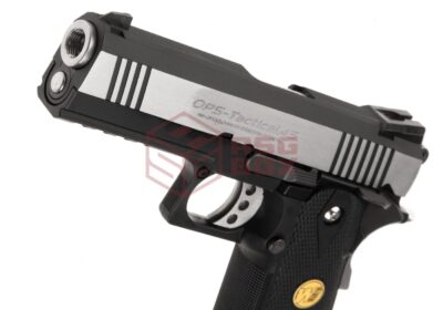 WE Hi-Capa 4.3 OPS Full Metal GBB Silver - obrazek 4