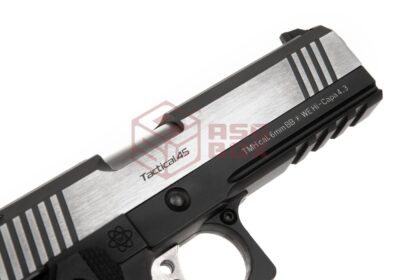 WE Hi-Capa 4.3 OPS Full Metal GBB Silver - obrazek 5
