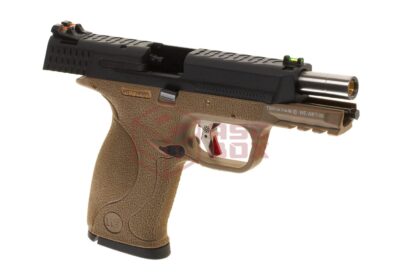 WE WET-05 BK Silver Barrel Metal Version GBB FDE - obrazek 3