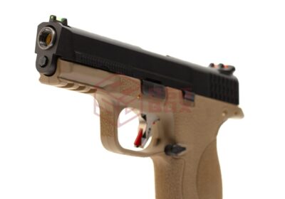 WE WET-05 BK Silver Barrel Metal Version GBB FDE - obrazek 4