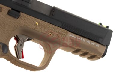 WE WET-05 BK Silver Barrel Metal Version GBB FDE - obrazek 5