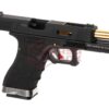 WE G-Force 17 BK Gold Barrel Metal Version GBB Black OD-TM-10791706000 26030 asgbox.pl