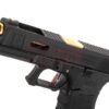 WE G-Force 17 BK Gold Barrel Metal Version GBB Black OD-TM-10791706000 26030 asgbox.pl