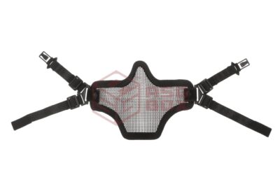 Invader Gear Steel Half Face Mask FAST Version Black - obrazek 4