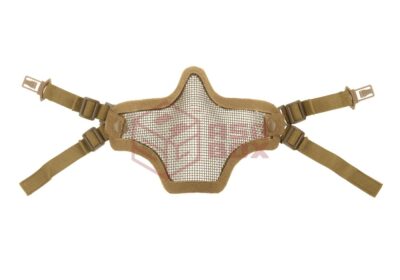 Invader Gear Steel Half Face Mask FAST Version Tan - obrazek 4