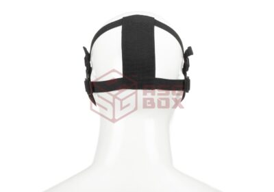 Invader Gear Mk.II Steel Half Face Mask Black - obrazek 3