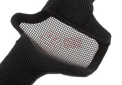 Invader Gear Mk.II Steel Half Face Mask Black - obrazek 4