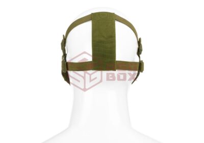 Invader Gear Mk.II Steel Half Face Mask Woodland - obrazek 3