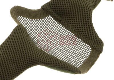 Invader Gear Mk.II Steel Half Face Mask Woodland - obrazek 4