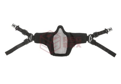Invader Gear Mk.II Steel Half Face Mask FAST Version Black - obrazek 4