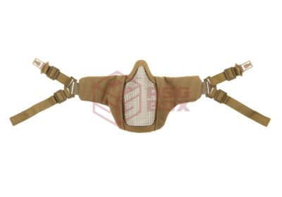 Invader Gear Mk.II Steel Half Face Mask FAST Version Tan - obrazek 4
