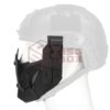 Pirate Arms Warrior Steel Half Face Mask Black OD-TM-10803806000 26220 asgbox.pl