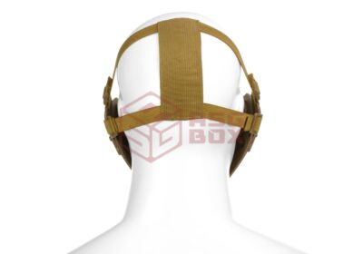 Pirate Arms Warrior Steel Half Face Mask Tan - obrazek 3