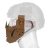 Pirate Arms Warrior Steel Half Face Mask Tan OD-TM-10803832800 26222 asgbox.pl