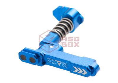 Maxx Model CNC Aluminum Advanced Magazine Release Style B Blue - obrazek 3
