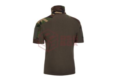 Invader Gear Combat Shirt Short Sleeve Woodland XL - obrazek 3