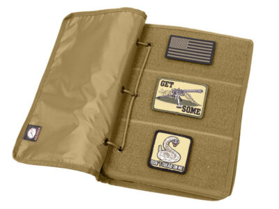 Hook  a  Loop Patch Book COYOTE