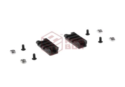 Amoeba 2 Inch M-LOK Plastic Rail 2-Pack Black - obrazek 4