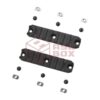 Amoeba 3.5 Inch M-LOK Plastic Rail 2-Pack Black OD-TM-10833706000 26990 AM-ML-R-005-BK asgbox.pl