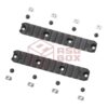 Amoeba 5 Inch M-LOK Plastic Rail 2-Pack Black OD-TM-10833806000 26991 AM-ML-R-006-BK asgbox.pl