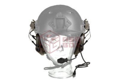 Z-Tactical SRD Headset FAST Military Standard Plug Foliage Green - obrazek 4