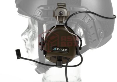 Z-Tactical SRD Headset FAST Military Standard Plug Foliage Green - obrazek 5