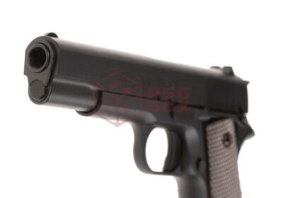AW Custom Colt M1911 Full Metal GBB Black - obrazek 4