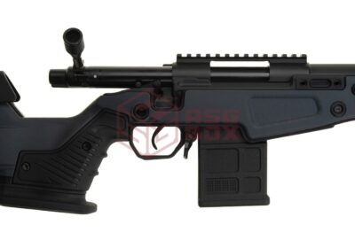 Action Army AAC T10 Short Bolt Action Sniper Rifle Grey - obrazek 4