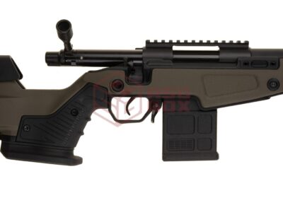 Action Army AAC T10 Short Bolt Action Sniper Rifle OD - obrazek 4