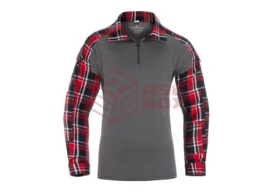 Invader Gear Flannel Combat Shirt Red L - obrazek 3