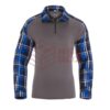 Invader Gear Flannel Combat Shirt Blue 2XL OD-TM-10860170045 27680 asgbox.pl