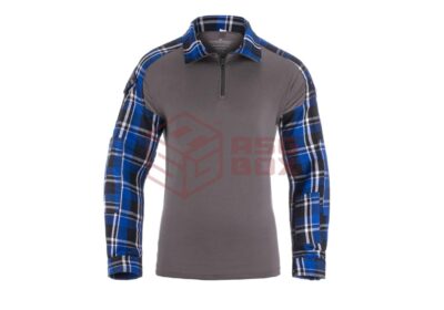 Invader Gear Flannel Combat Shirt Blue S - obrazek 3