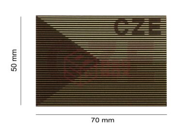 Clawgear Dual IR Patch CZE Desert - obrazek 4