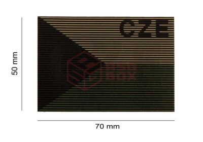 Clawgear Dual IR Patch CZE RAL7013 - obrazek 4