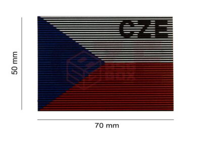 Clawgear Dual IR Patch CZE Multicolor - obrazek 4