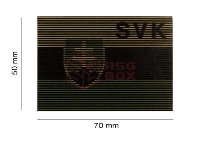 Clawgear Dual IR Patch SVK RAL7013 - obrazek 4