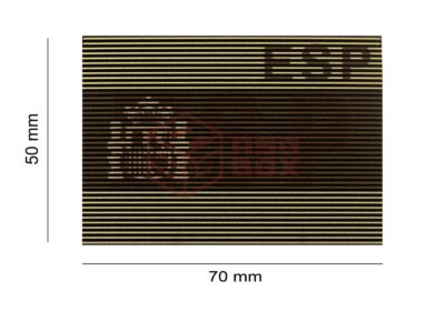 Clawgear Dual IR Patch ESP Desert - obrazek 4