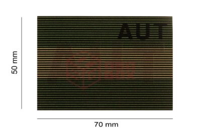 Clawgear Dual IR Patch AUT RAL7013 - obrazek 4