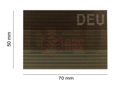 Clawgear Dual IR Patch DEU Desert - obrazek 4