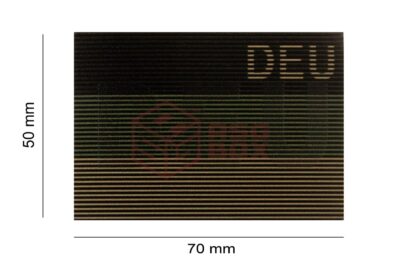 Clawgear Dual IR Patch DEU RAL7013 - obrazek 4