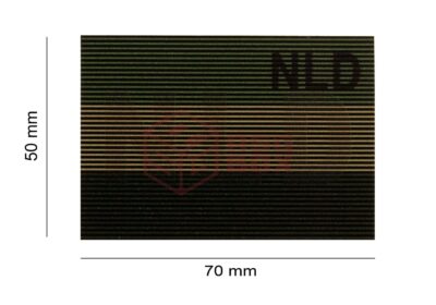 Clawgear Dual IR Patch NLD RAL7013 - obrazek 4