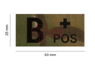Clawgear B Pos IR Patch Multicam - obrazek 4