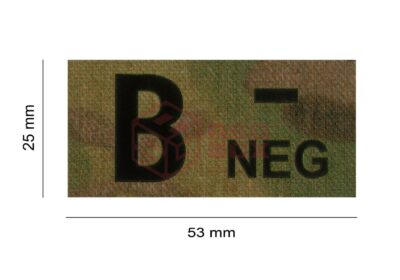 Clawgear B Neg IR Patch Multicam - obrazek 4