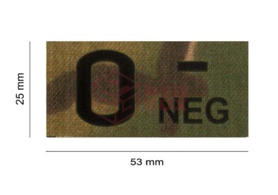 Clawgear 0 Neg IR Patch Multicam - obrazek 4
