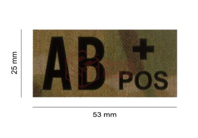 Clawgear AB Pos IR Patch Multicam - obrazek 4