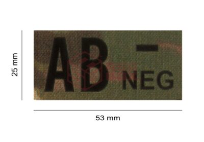 Clawgear AB Neg IR Patch Multicam - obrazek 4